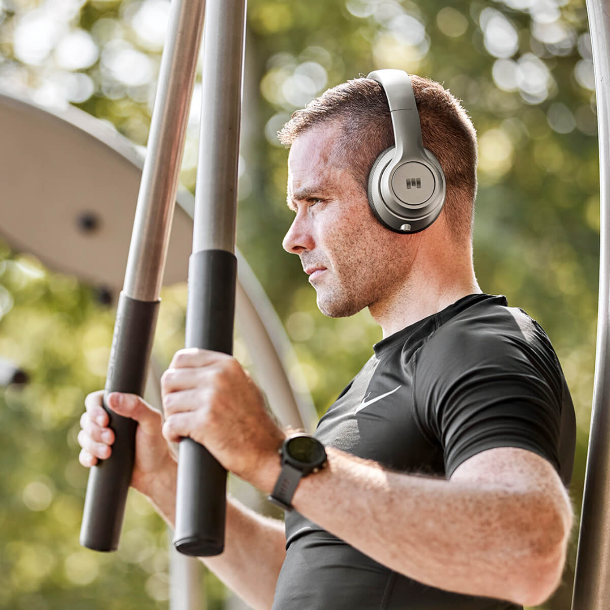 Tag fat invadere pludselig Støjreducerende hovedtelefoner | BOOM ANC - Titanium – MIIEGO - Active  Lifestyle Audio