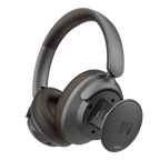 MOOVE 65 LUX - HYBRID ANC - Titanium/Dark Brown