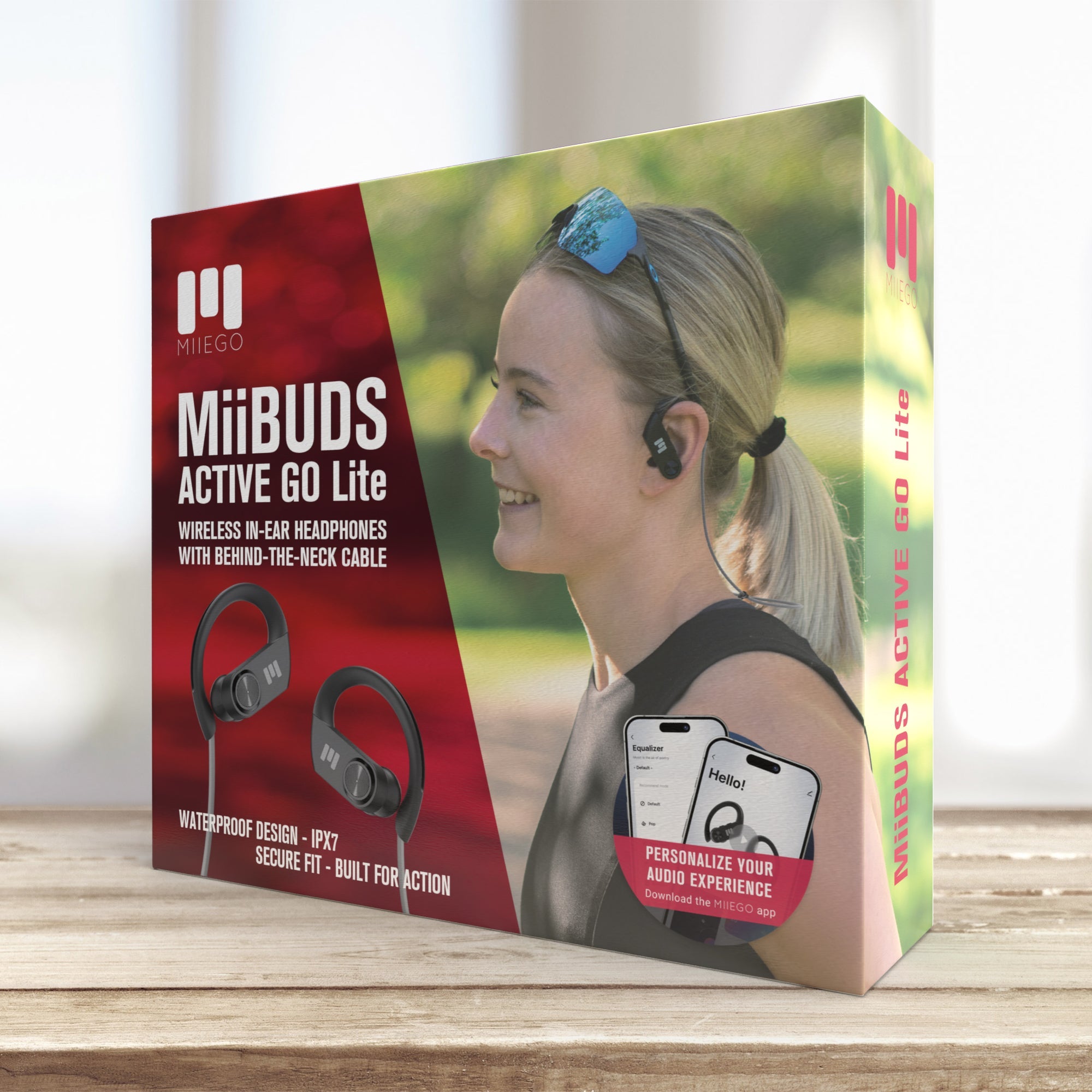 Bundle: MiiBUDS ACTIVE GO LITE + Etui