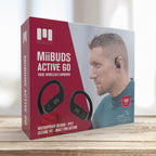 MiiBUDS ACTIVE GO + Trådløs Oplader