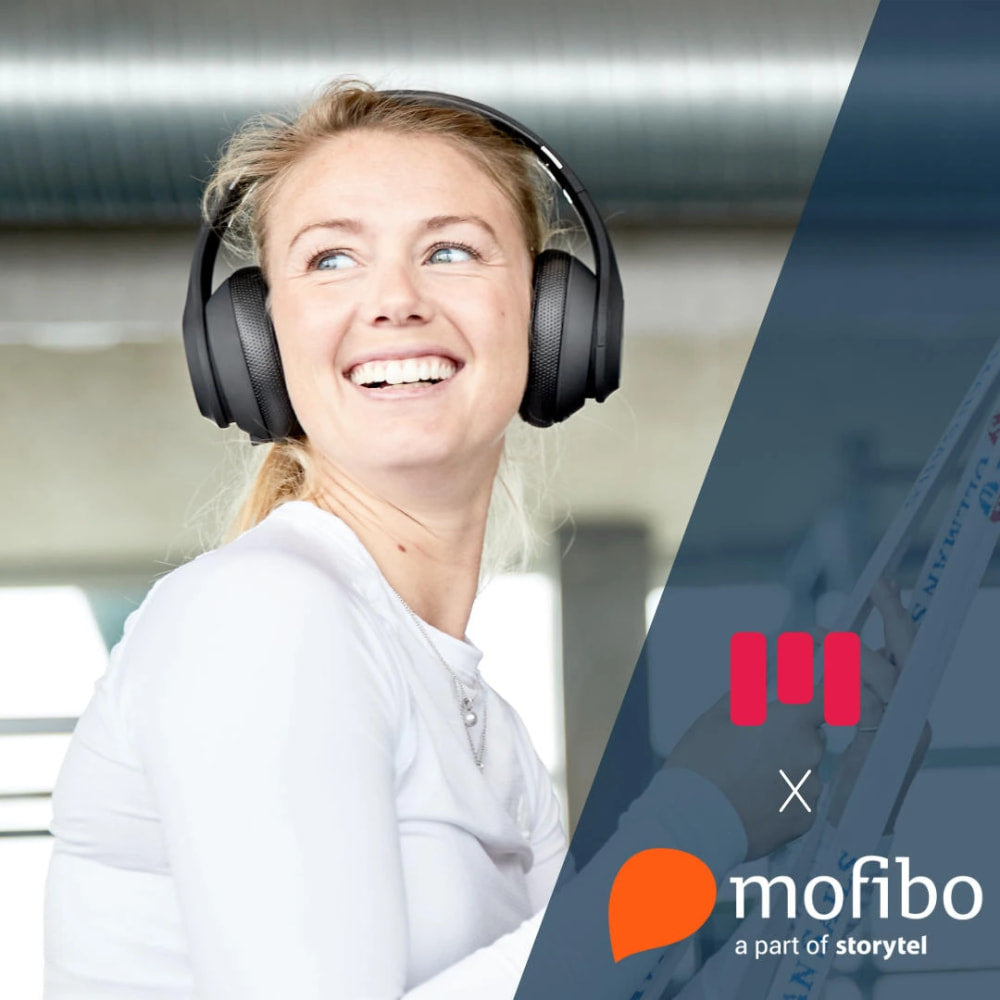 Få 60 dages adgang Mofibo - – MIIEGO - Active Lifestyle Audio